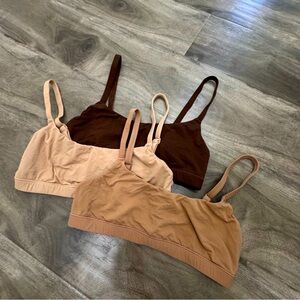 SKIMS Fits Everybody Bralette Bras (BUNDLE OF 3)
